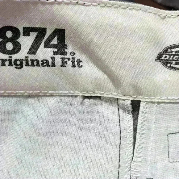 NWT Dickies Mens 874 Work Pant Flex Original Fit Grey 40x32 & 42x30 - Picture 6 of 11